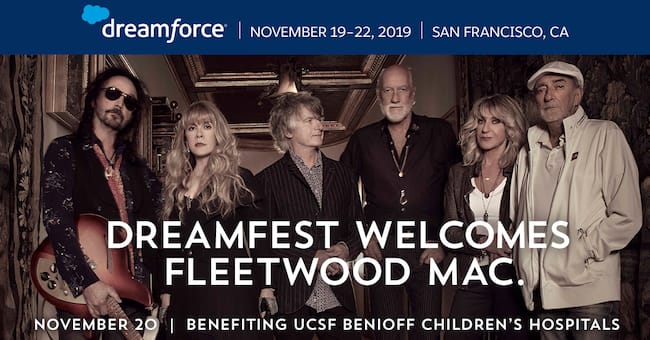 Fleetwood Mac performs at Dreamforce '19
