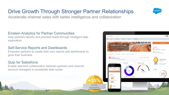 Chart that details how to drive growth through better partner relationships