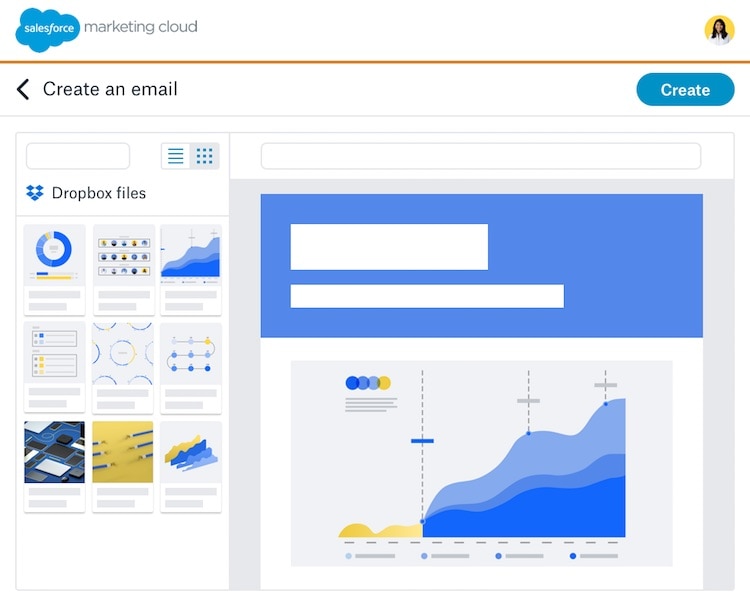 Marketing Cloud and Dropbox come together in Content Builder