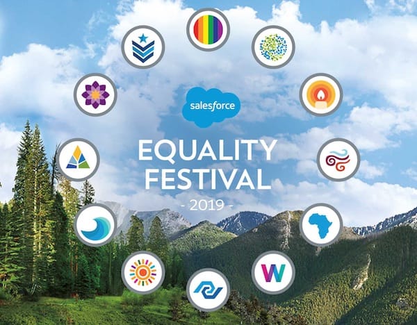 Logo for the Equality Festival at Dreamforce '19
