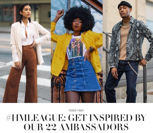 H&M taps into the power of influencers for fashion-forward social media campaigns