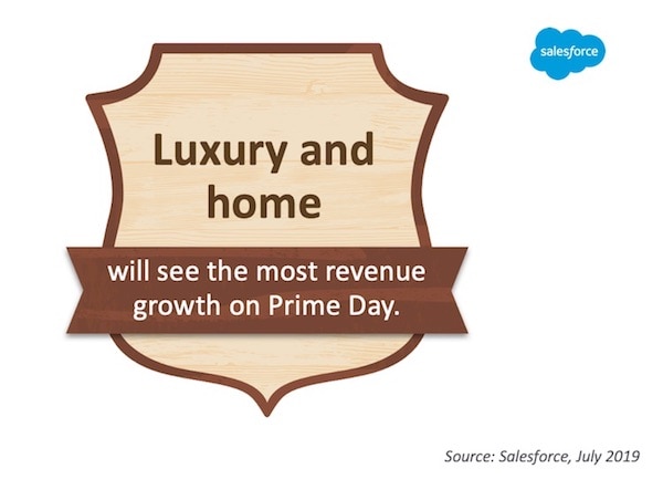 luxury home will gain during Prime Day 2019
