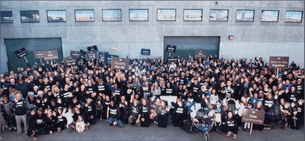 BOLDforce gathers before the 2019 Martin Luther King Jr. march in San Francisco