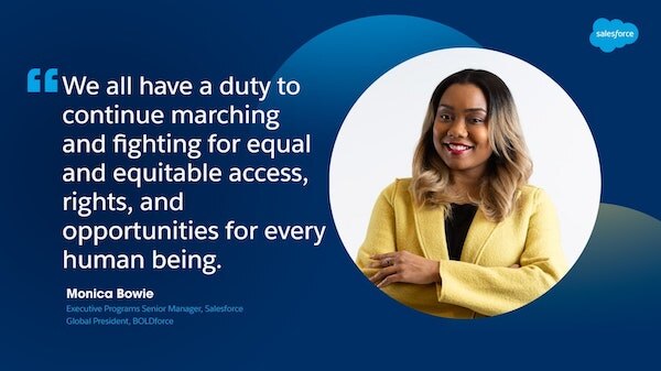 We all have a duty to continue marching and fighting for equal and equitable access, rights, and opportunities for every human being.