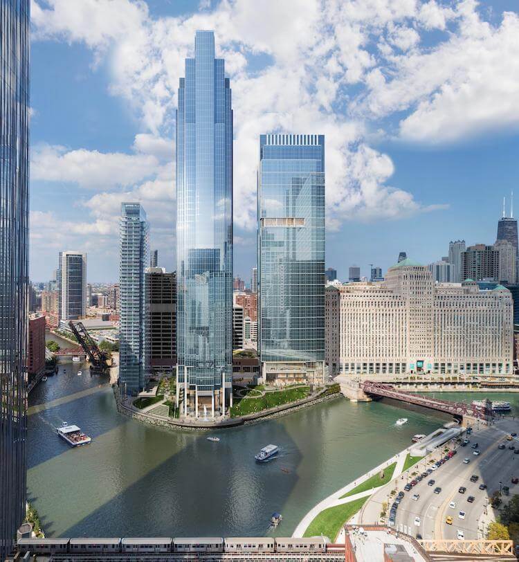 Photo rendering of the new Salesforce Tower Chicago