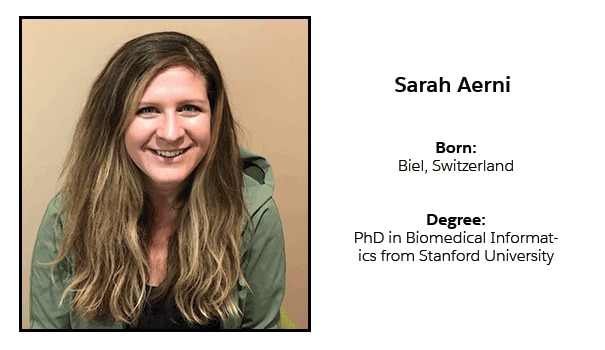 photo and bio information for Sarah Aerni