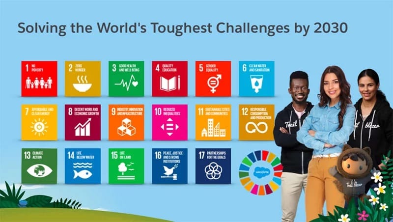 Dreamforce '19: U.N. Sustainable Development Goals - Salesforce Blog