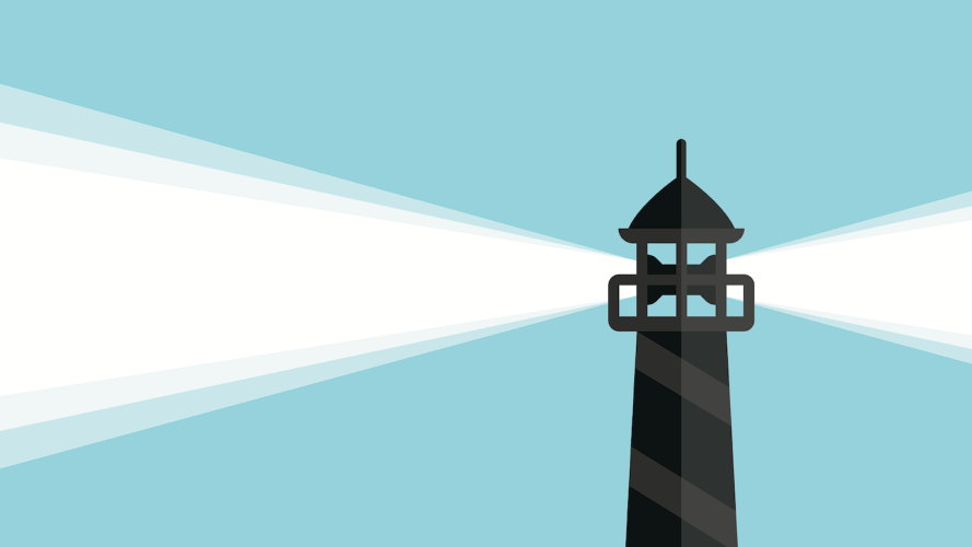 Illustration of lighthouse