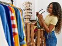 Woman shops for sunglasses: Retail strategy