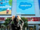 Man snaps photo of Salesforce logo: What does Salesforce do
