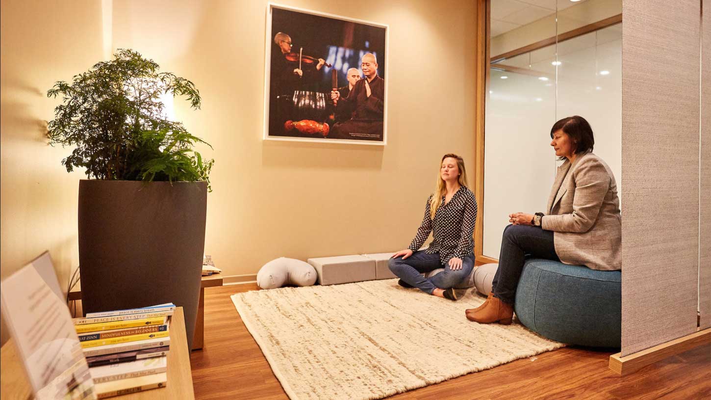 Mindfulness Zone in Salesforce Tower