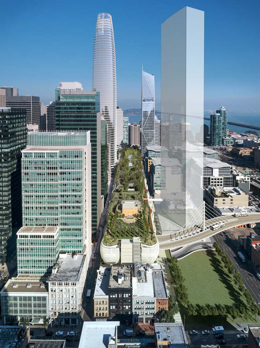 Salesforce Transit Center Park in San Francisco