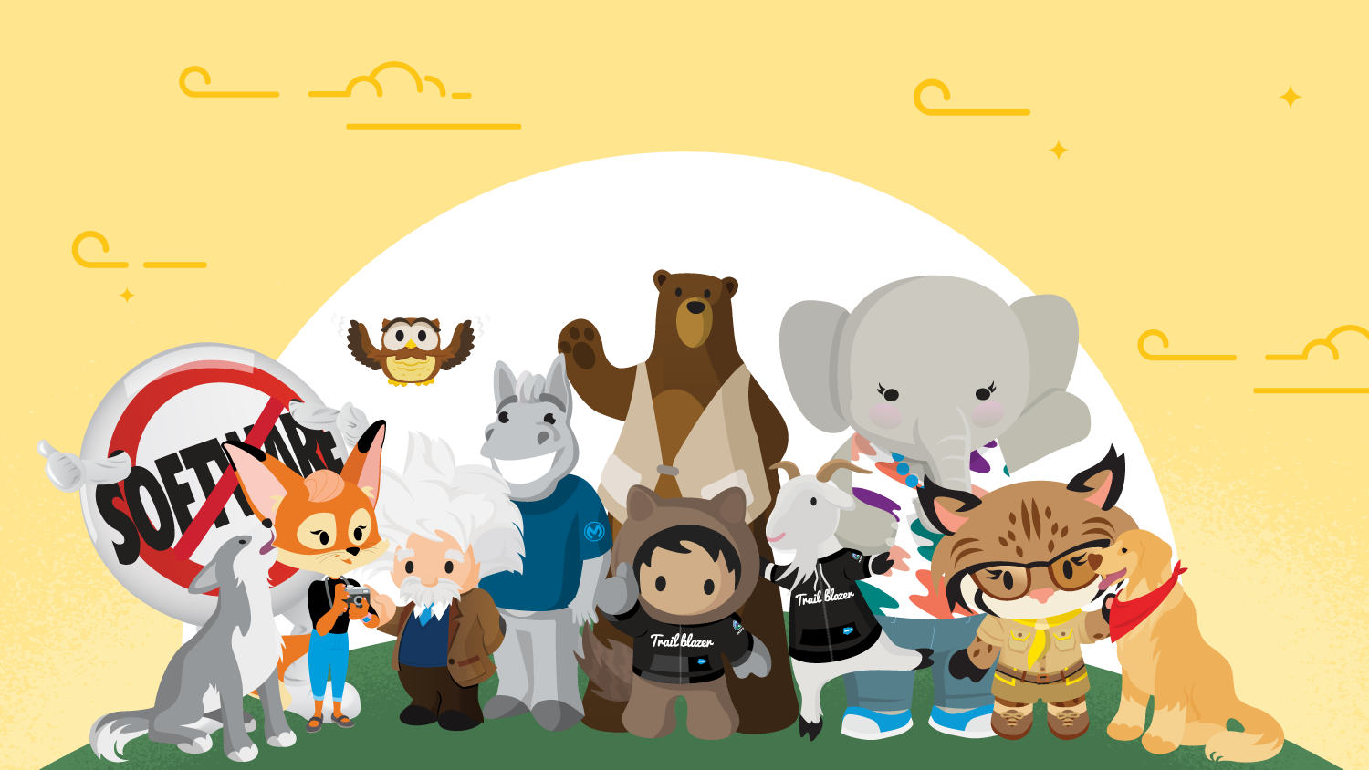 Meet the Salesforce Characters and Mascots | Salesforce