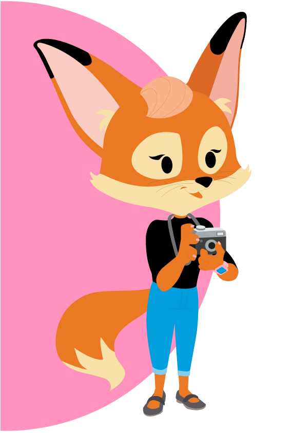 Brandy the fox illustration