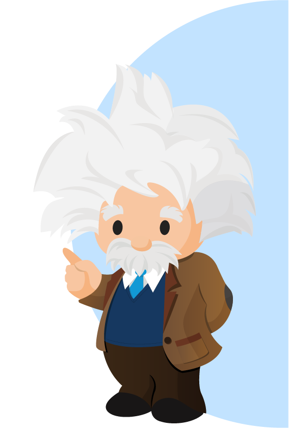 Einstein the character illustration