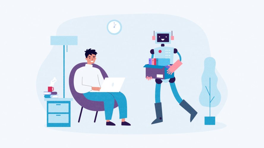 robots helping humans do work