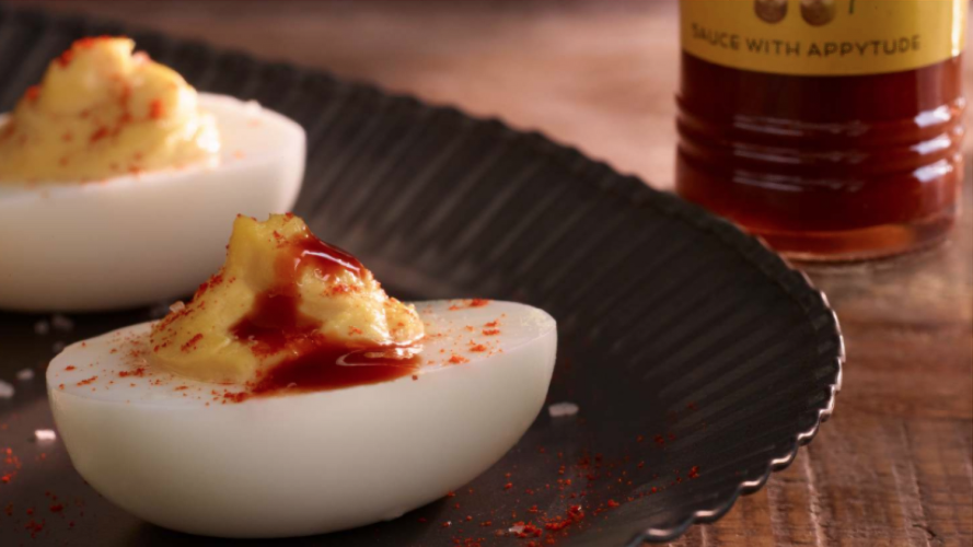 App-Tastic Deviled Eggs with hot sauce is just one of the many delicious original Salesforce Trailblazer recipes in this cookbook.