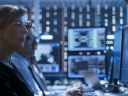 Image of lady on computer // What is a GovCloud?