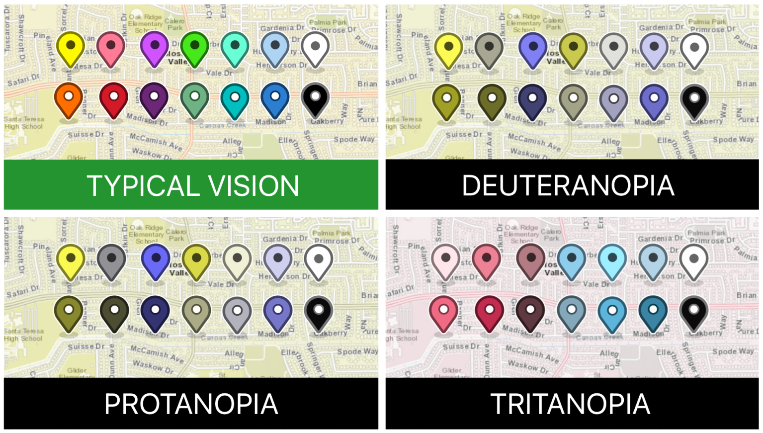 How We Designed Color Blind-Friendly Maps | Salesforce