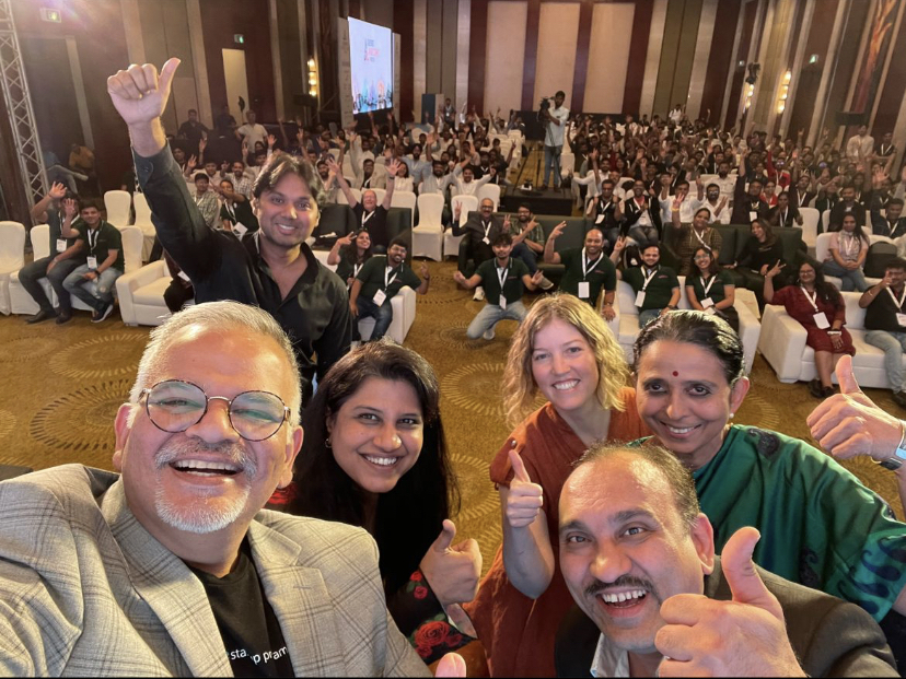 Sanket with his colleagues at Salesforce Architect Summit