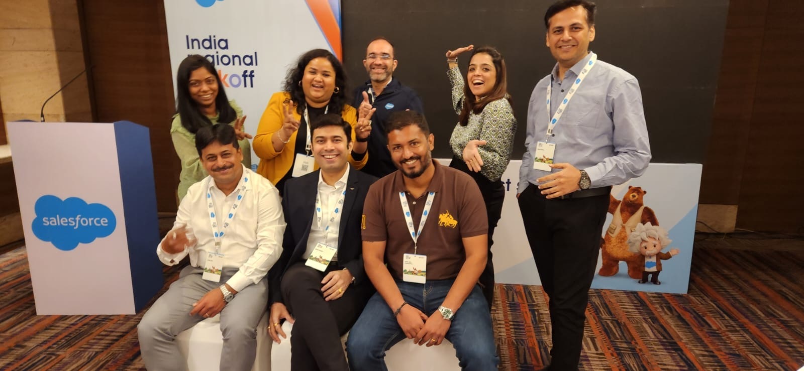 Aditi and her team