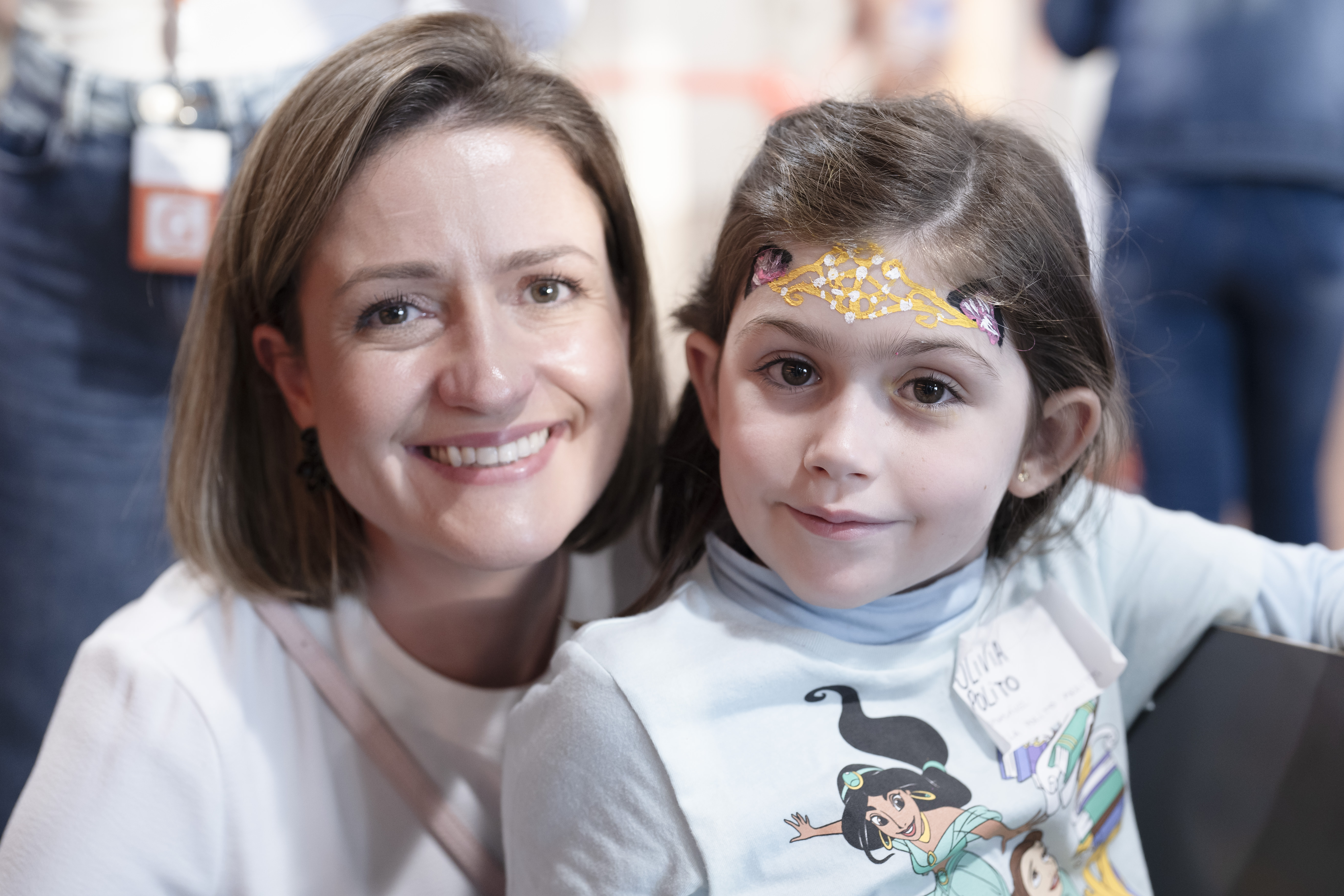Fun face painting in Brazil!