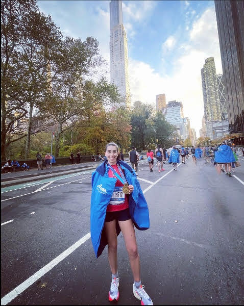 Francesca completed the New York City Marathon in 2022.