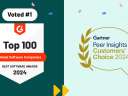 Image of G2 Top 100 Aware and Gartner Peer Insights Award