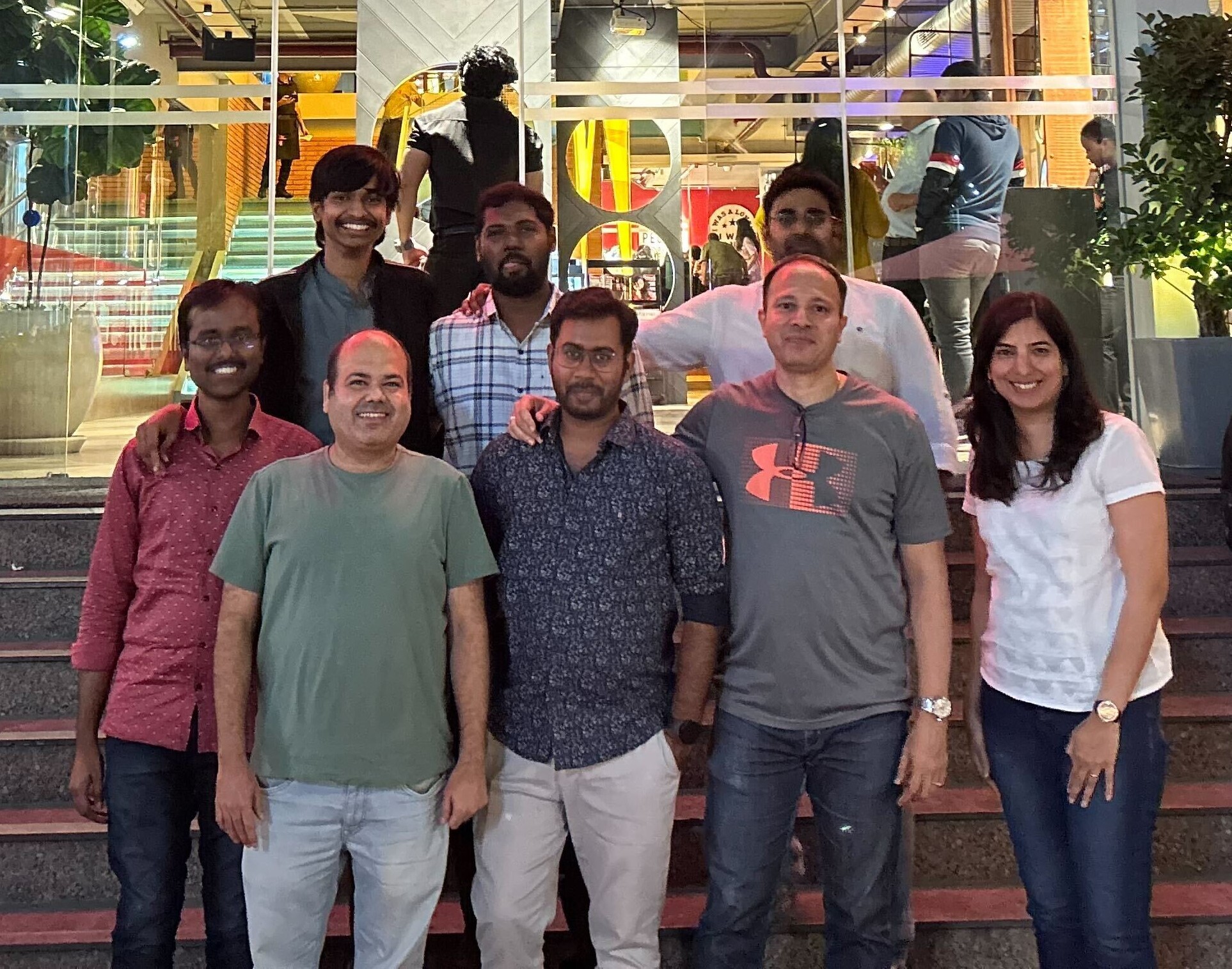 ShraddhaTirthali with her team