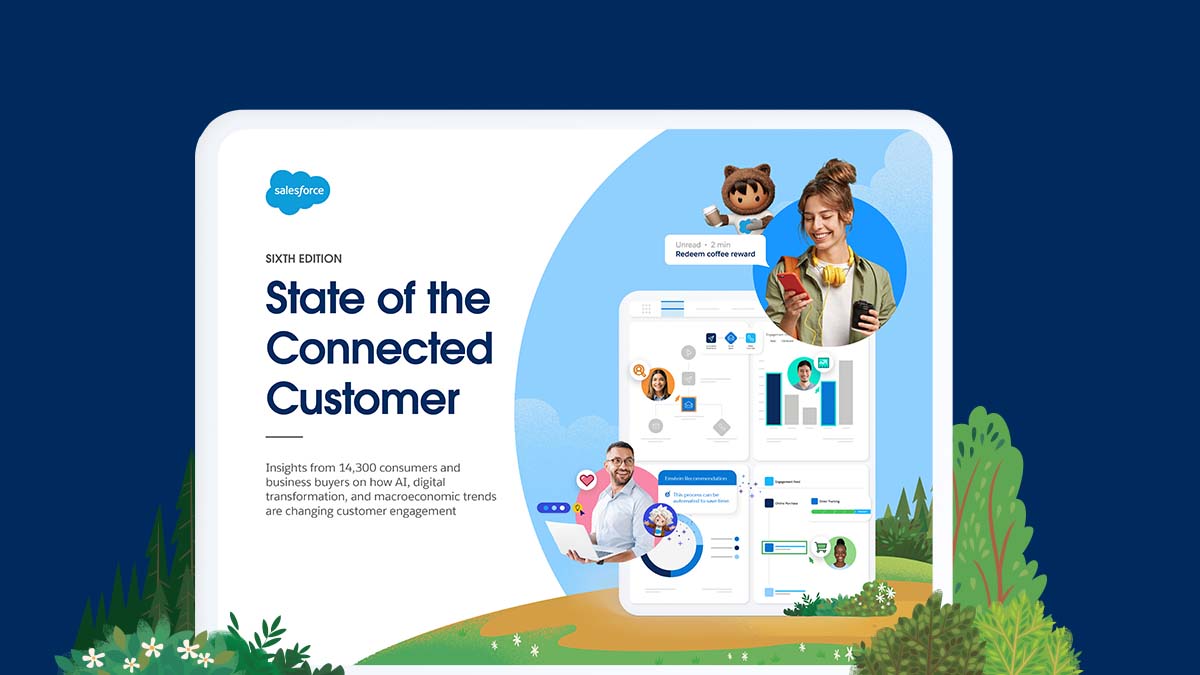 state of connected customer report cover with digital sovereignty best practices for AI