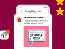 Serviceblazer Codey announces that the Serviceblazer Community won an award