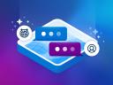 Image shows two chat bubbles between Astro and a customer.