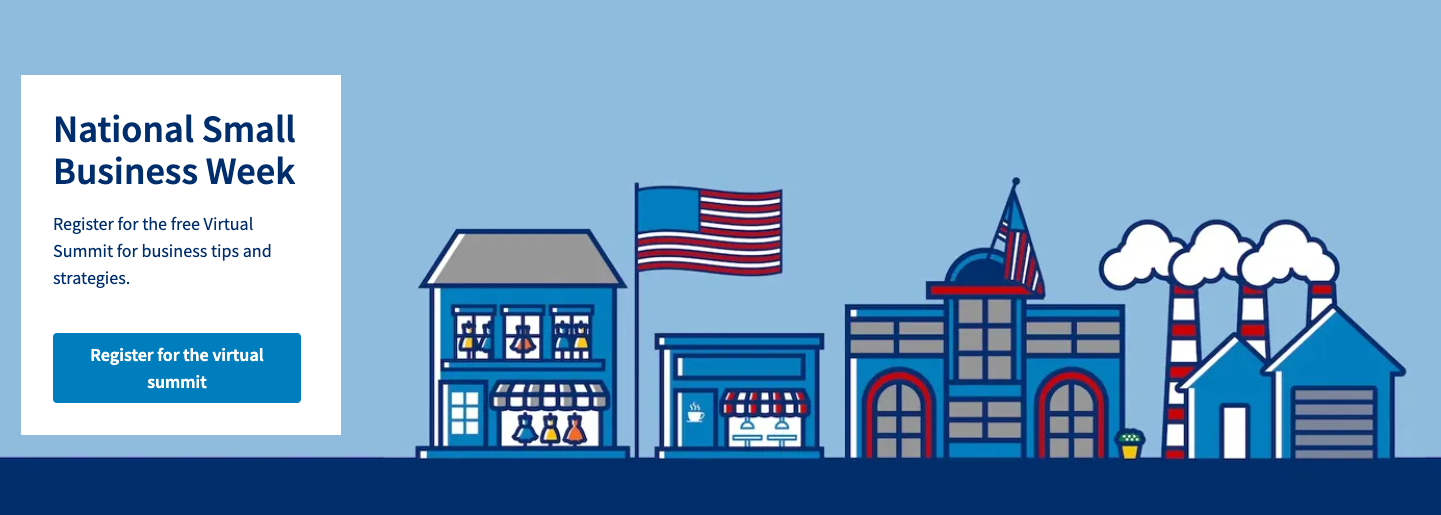 SMB National Small Business Week banner
