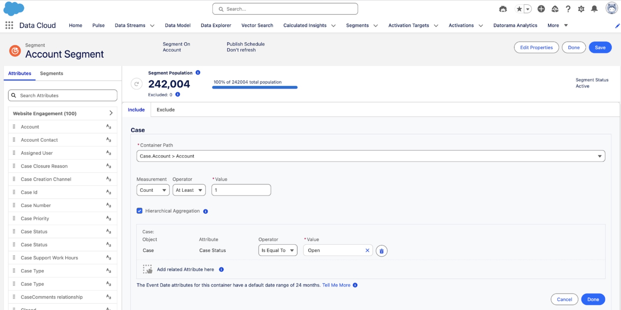 Use Segment Builder to build B2B segments