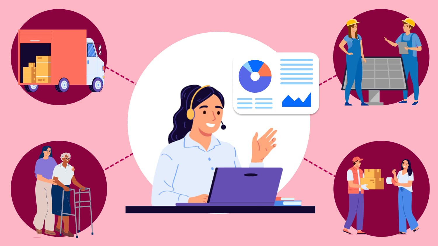 Scheduling mishaps, administrative burden, and burnout are top mobile worker concerns. [Image: Adobe Stock]