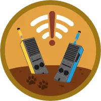 Illustration showing two phones and an error message.