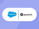 The Salesforce and Avonni logos next to each other