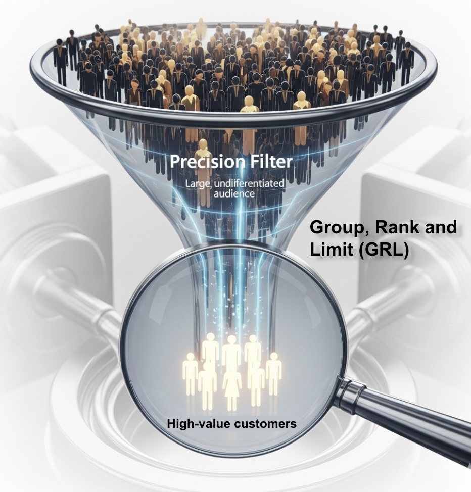 Group, Rank & Limit (GRL) - The Precision Filter for focused market segment