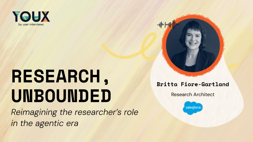 Title slide: Research, Unbounded. Reimagining the researcher's role in the agentic era. 