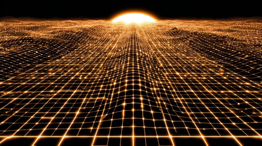 A digital landscape evokes Salesforce's long-trusted, deeply unified platform for the agentic enterprise.