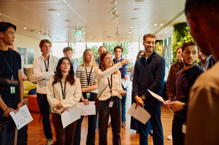 Futureforce EMEA interns have fun at their onboarding event