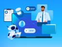 medical staff and AI working together