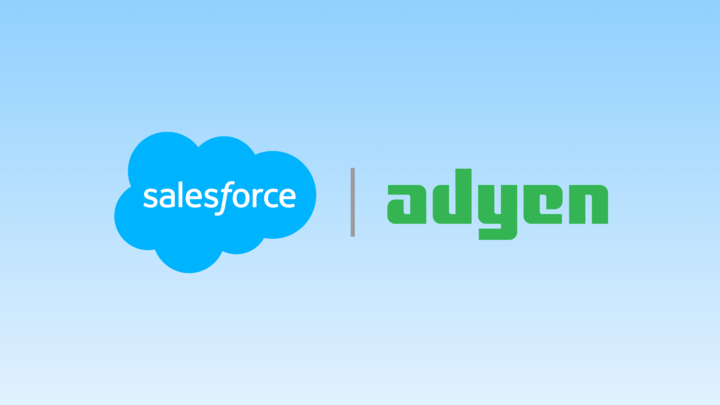 Salesforce and Adyen logos