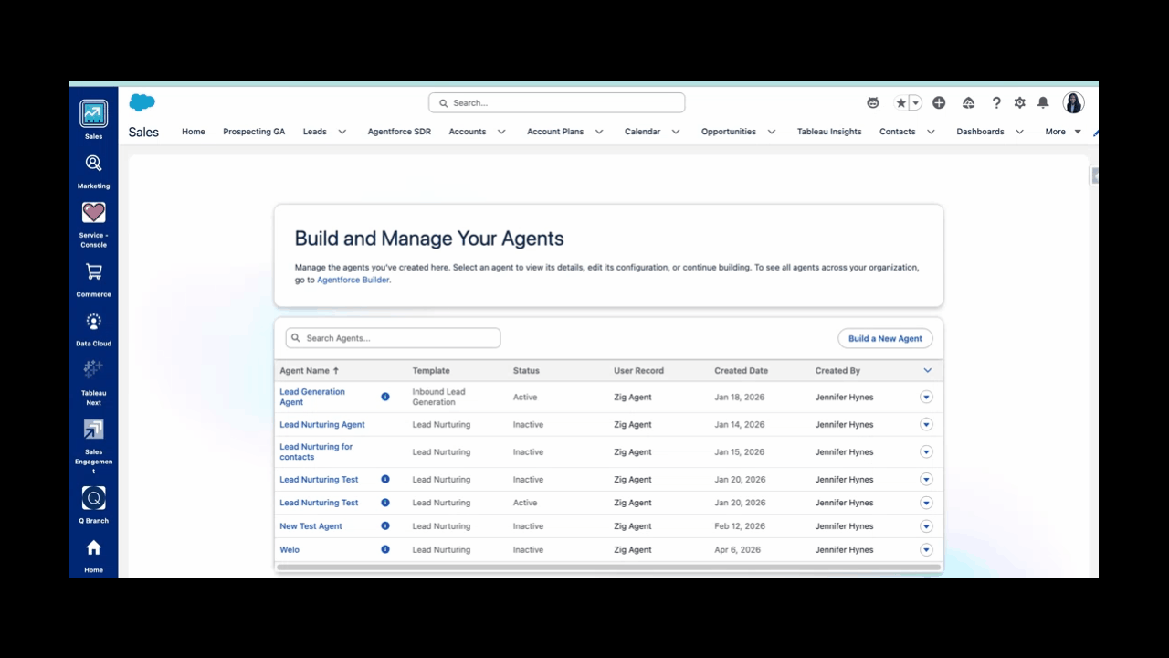 Engagement Agent: Versioning Support 