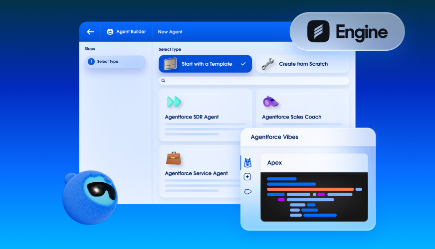 Html Executive Engine How Engine Accelerated Development with Agentforce Vibes