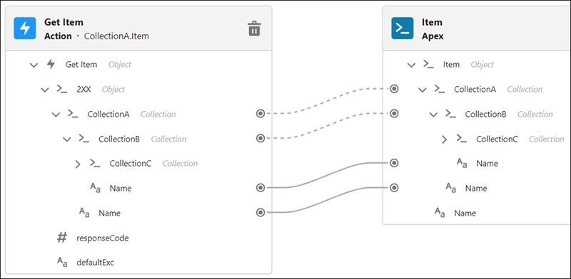 Defining a Transform element in a Flow to gather key fields.