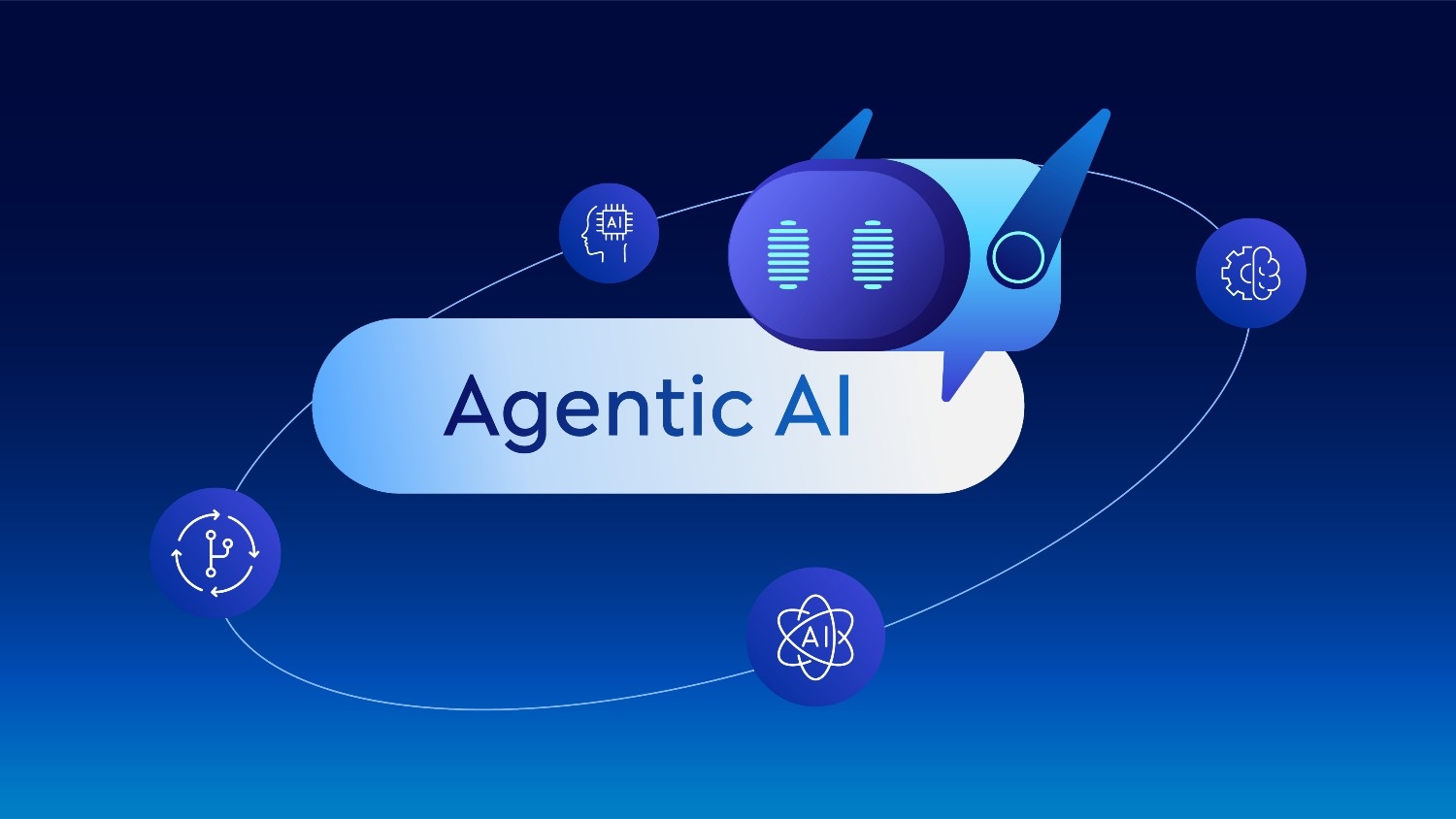 AI Robot Assistant robot with Chatbot and Icons including medical, science, brain, automation system for Artificial Intelligence and Agentic Ai Concepts.
