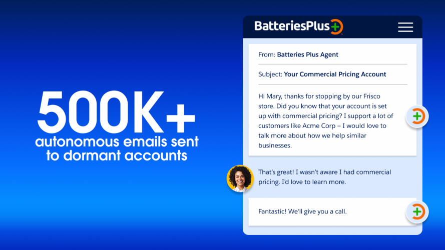 batteries plus sales agent