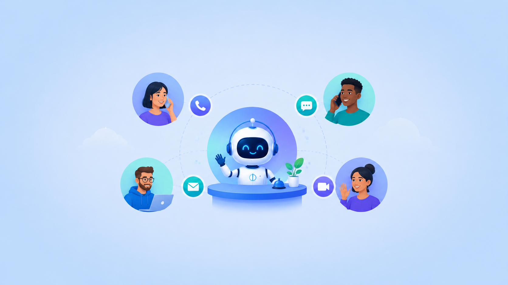 Assist Your Front Desk Team With an AI Receptionist — GLOBAL — Aslikannih