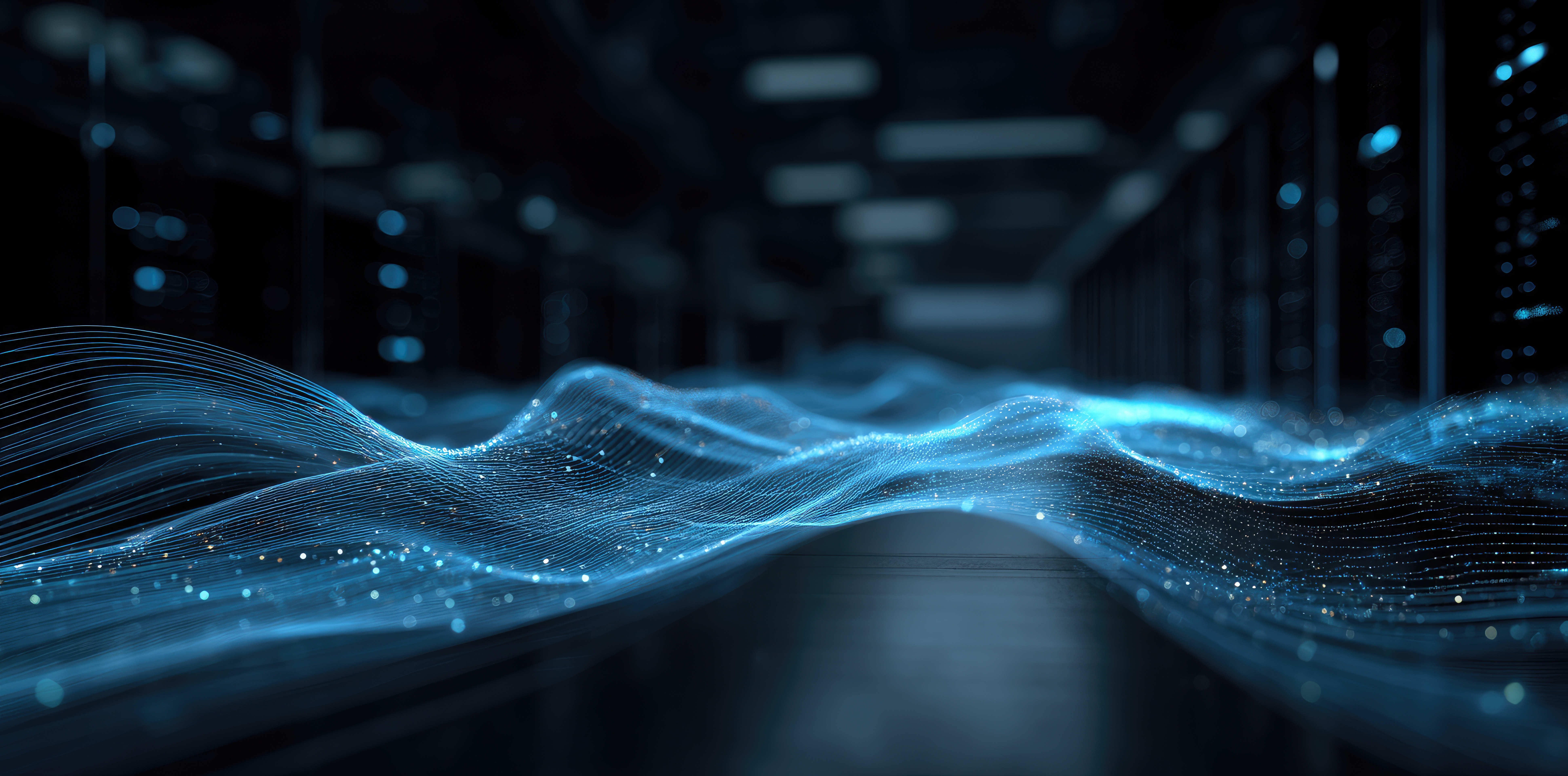 Conceptual visualization of AI usage data, representing the unified visibility layer that allows organizations to track Agentforce consumption, monitor costs, and measure business outcomes in near real-time. Image source: Adobe Stock